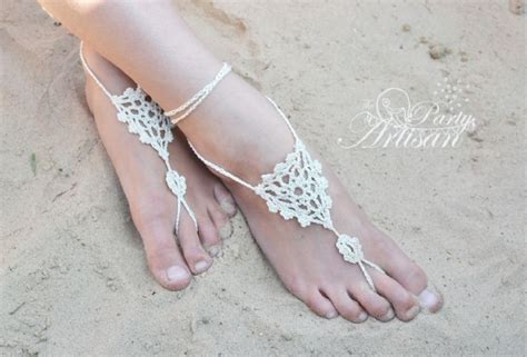 Wonderful DIY Glamorous Barefoot Beach Sandals