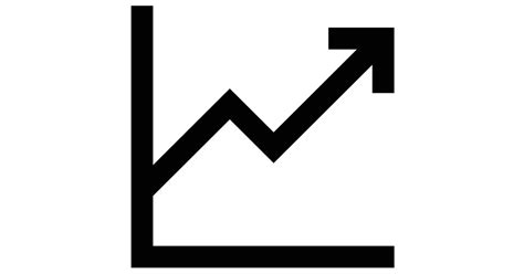 Arrow Up Graph Free Vector Icon Iconbolt