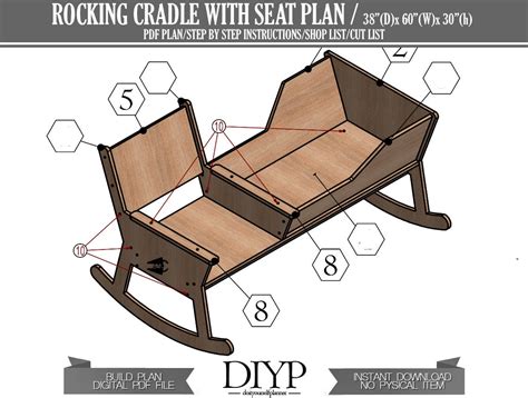 Cradle Chair Plans Cradle With Seat Plans Learn How To Build A Rocki Doityourselfplanner