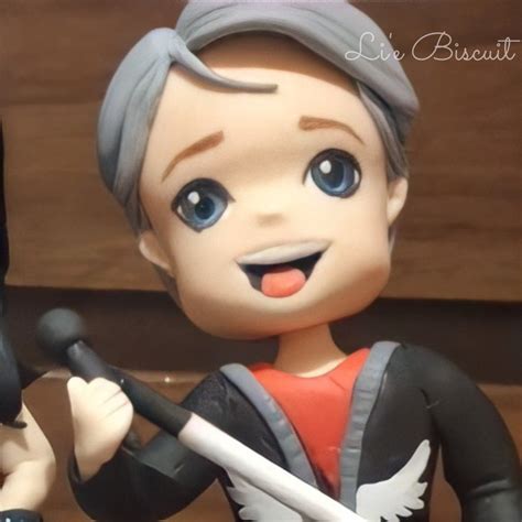 Boneco Biscuit Personalizado Jon Bon Jovi Elo