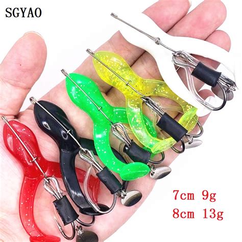 Umpan Katak 9g13g Floating Soft Frog Fishing Lure With Double Sharp