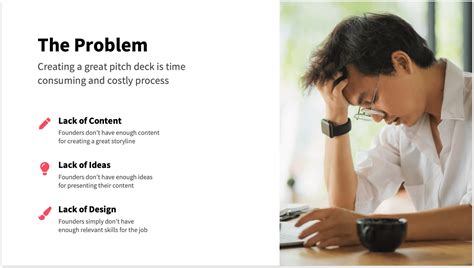 Pitch Deck Problem Slide How To Instructions