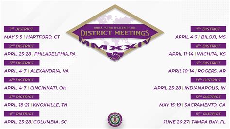 Omega Psi Phi District Meeting 2024 Schedule - Robin Christin