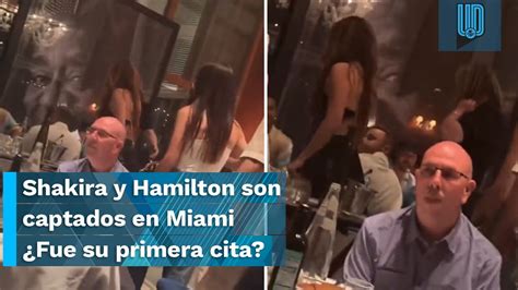 Shakira Y Lewis Hamilton Son Captados En Un Lujoso Restaurante De