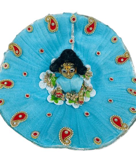 Kridham Buy Laddu Gopal Dress Accessories Jhula Bed Idol Etc