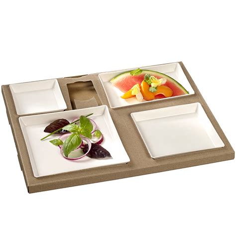 CATERING & PICNIC TABLEWARE MEAL KIT, INCLUDES PLATES, LIDS,