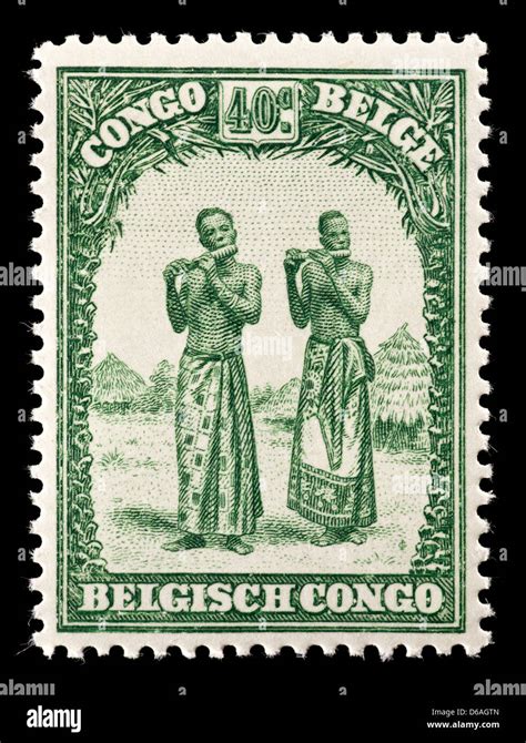 Belgian Congo Postage Stamp Banque De Photographies Et Dimages Haute