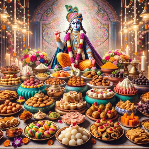 What All Include In 56 Bhog For Krishna Chhappan Bhog Items For Lord