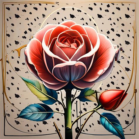 retro rose art print  stock photo public domain pictures