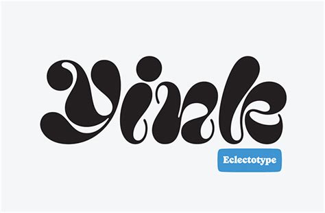 Font News New Font Release Eclectotype Fonts Released Yink Designed