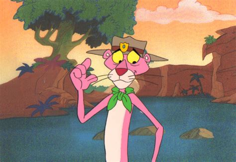 Old Pink Panther Cartoon