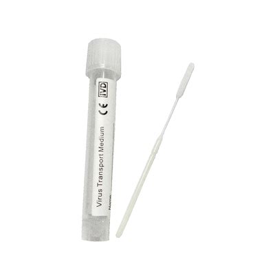 Nasal Throat Nylon Flocked Vtm Swab Kit Viral Transport Medium Tube