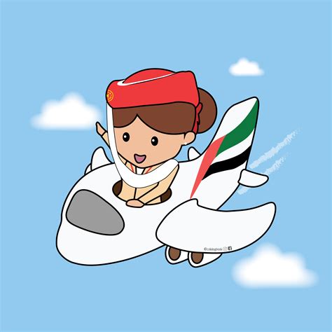 Ek Girl On Plane Travel Mug By Colalogbook In 2020 Emirates Cabin