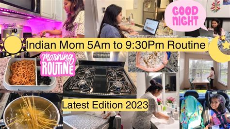 Indian Mom 5am To 930pm Productivereal Busy Morning To Night Routine