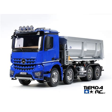 Tamiya Rc Mercedes Benz Arocs 4151 8x4 Tipper Truck Tienda Rc