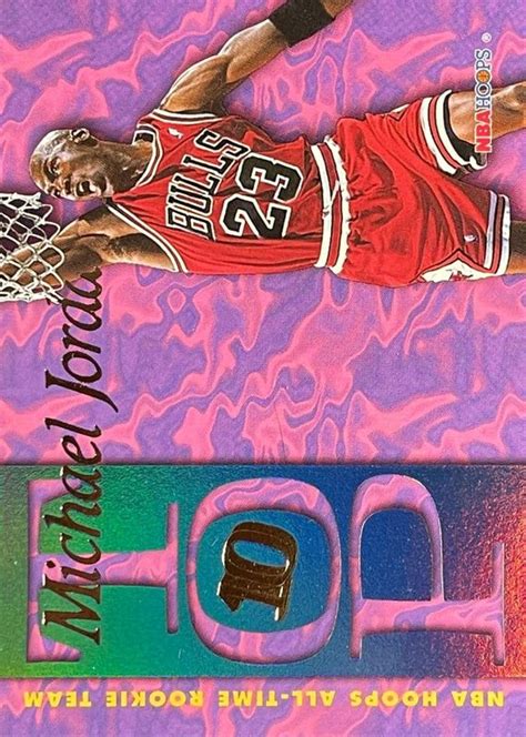 Michael Jordan Hoops Ar Top Ten Price Guide Sports Card Investor