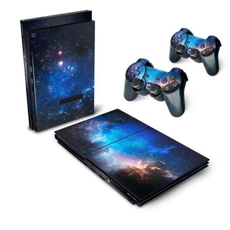 PS2 Slim Skin Universo Cosmos Pop Arte Skins Atacado