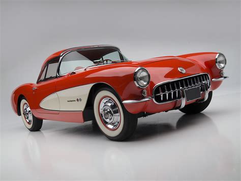 1957 Chevrolet Corvette C 1 Fuel Injection Retro Muscle