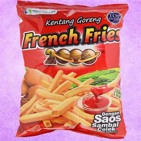 Jual French Fries Kemasan Gr Gram Kentang Goreng Snack Keripik