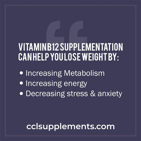 Vitamin B12 Weight Loss, Mood & Metabolism | B12 Deficiency & Weight Gain