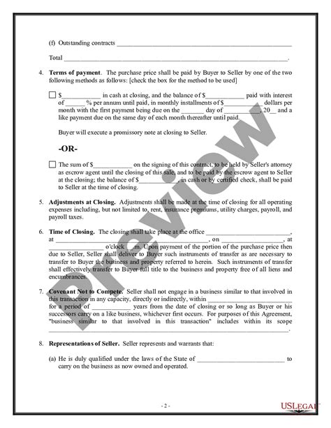 Sole Proprietorship Contract Template