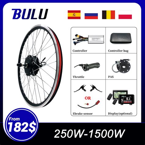 Ebike Conversion Kit 48v 1500w 1000w 36v 550w Wheel Hub Motor Electric