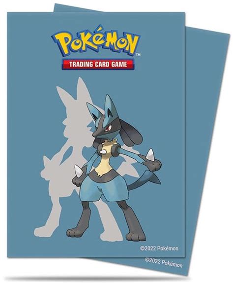 Pokemon Sleeves Lucario Stuks Kopen Bij Spellenrijk Nl