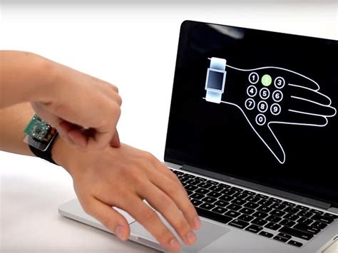 Skintrack Turns Your Skin Into A Virtual Touchscreen For Smartwatches