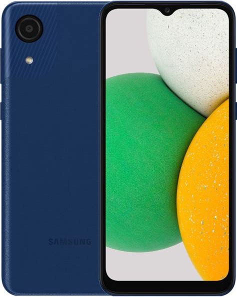 Смартфон Samsung Galaxy A03 Core 232gb Blue технические характеристики и описание Интернет