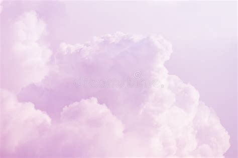 Pink Fluffy Clouds As Background Stock Image - Image of pattern, color: 135946143