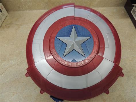 Nerf Marvel Avengers Civil War Captain America Blaster Reveal Shield