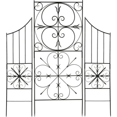 Achla Designs Aldrich Garden Ft Iron Trellis Home Outdoor