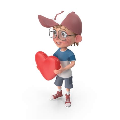 Cartoon Boy With Heart Png Images And Psds For Download Pixelsquid