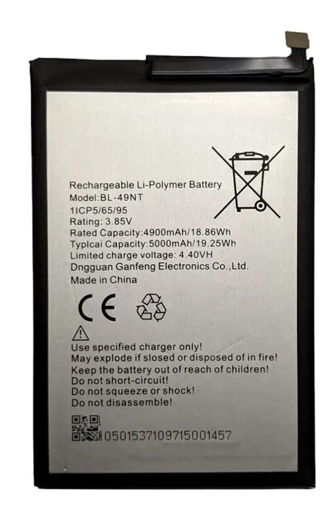 Original BL 49NT Battery For Tecno Spark Go 2023 BF7n Tecno Pop 7 Pro