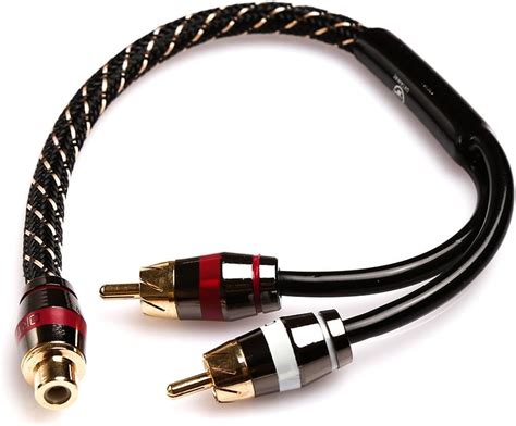 C Bles Audio Num Rique Coaxial Inch Rca Femelle Vers Adaptateur