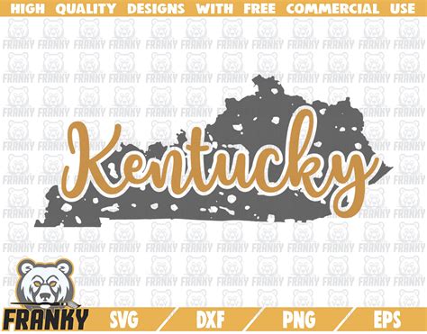 Kentucky Svg Cut File Dxf File Kentucky Shirt Svg Etsy