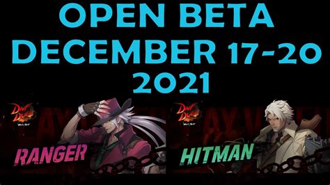 DNF DUELOPEN BETA ON DECEMBER 17th 20th RANGER HITMAN TRAILERS