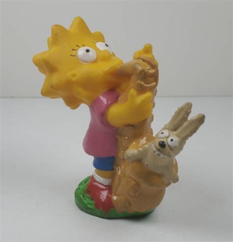 The Simpsons Camping Lisa Simpson Tall Toy Figure Burger King