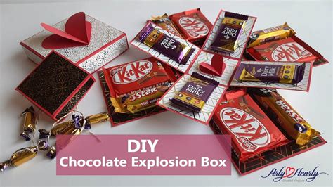 Chocolate Explosion Box Tutorial By Sheetal Khajure Ankalkote Youtube