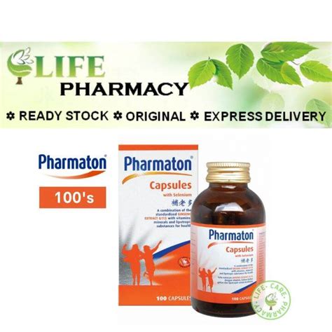 Pharmaton Capsules With Selenium 100s Lazada