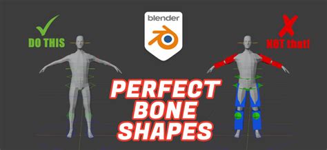 Perfect Custom Bone Shapes In Blender Blendernation