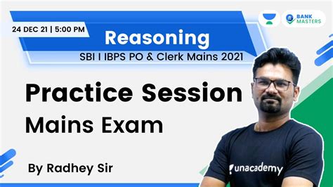 Practice Session Reasoning I Sbi I Ibps Po Clerk Mains Radhey