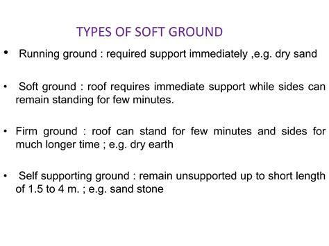 Tunneling In Soft Ground And Hard Rock Ppt