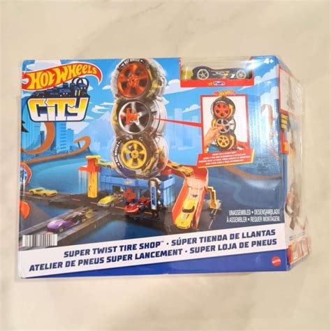 Promo HotWheels City Super Twist Tire Shop Track Original Hot Wheels Diskon 23 Di Seller Enzo