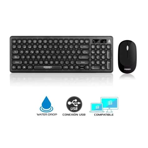 Kit Teclado Mouse Micronics Liquid One Smartmarketpiura