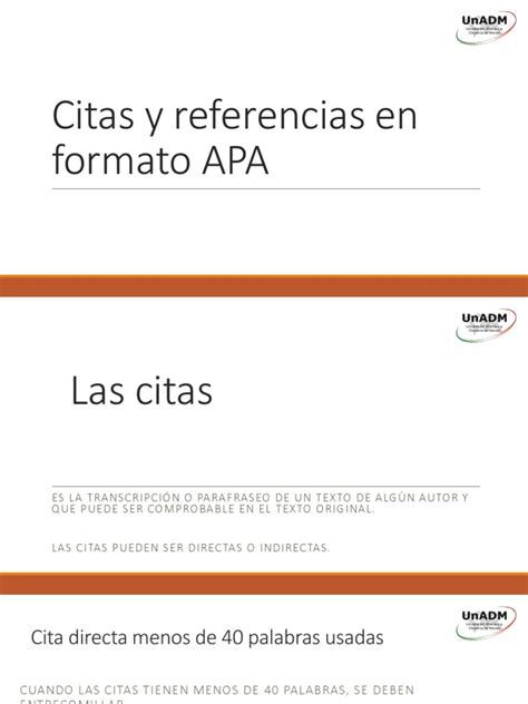 Citas Y Referencias En Formato Apa Pdf