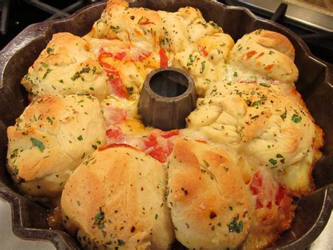 The Italian Next Door Pepperoni Mozzarella Pull Apart Bread