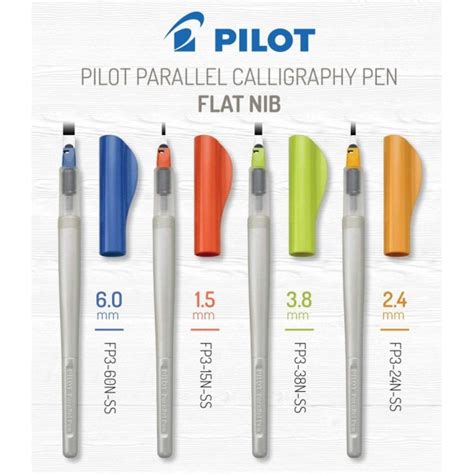 Stylo Plume Calligraphie Pilot Parallel Pen Mm