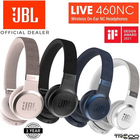 Official JBL Live 460NC Wireless Bluetooth V5 0 Noise Cancelling On