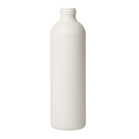 24 410 HDPE Fles 250ml Inhoud Tall Boston Round F0193A